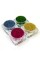 Набор глиттера для био-тату «Базовый №2» glitter-set-4x-2, 4 цвета