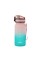 Пляшка для води UZSPACE 3034(Pink-Blue) 350 мл, рожево-блакитна