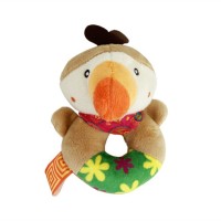 Мягкая игрушка-погремушка "Попугай" TM BBSKY MGZ-1203-3