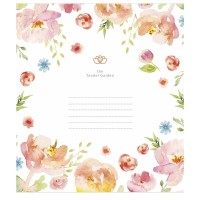 Тетрадь ученическая "Tender Garden" 024-3378L-3 в линию, 24 листов