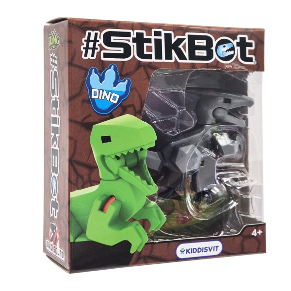 Фигурка для анимационного творчества Паразауролоф Stikbot TST622DN_UAKD-5(Grey)