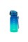 Пляшка для води UZSPACE 3034(Blue-Green) 350 мл, синьо-зелена