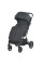 Дитяча прогулянкова коляска BEYA ME 1127-G Black Leo