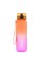 Пляшка для води UZSPACE 3038(Orange-Pink) 1000 мл, помаранчево-рожева
