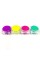Набор глиттера для био-тату «Радужный №5» glitter-set-4x-5, 4 цвета