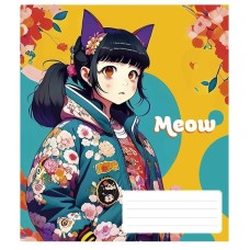 Тетрадь общая "Kawaii" 048-3302L-1 в линию, 48 листов