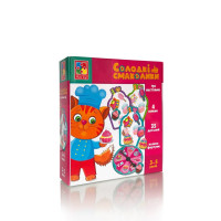 Настольная игра "Сладкие вкусности" Vladi Toys VT1804-42 (укр)
