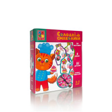 Настольная игра "Сладкие вкусности" Vladi Toys VT1804-42 (укр)