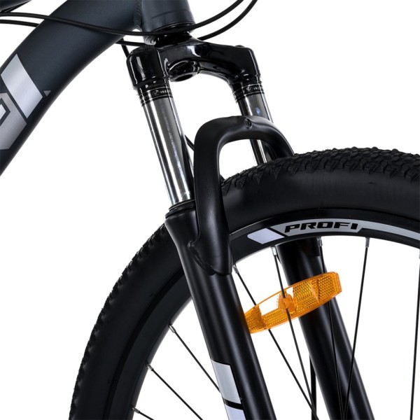 Велосипед MTB2903-5, 29 дюймів, алюм.рама 19 Shimano 21SP сіро-чорний