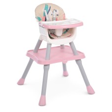 Стульчик для кормления 3 в 1 M 5672-8 розовый