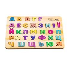 Развивающая деревянная игрушка "Азбука" Арт-11229, 33 элемента A4