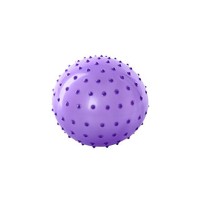 Мяч массажный MS 0022, 4 дюйма Фиолетовый