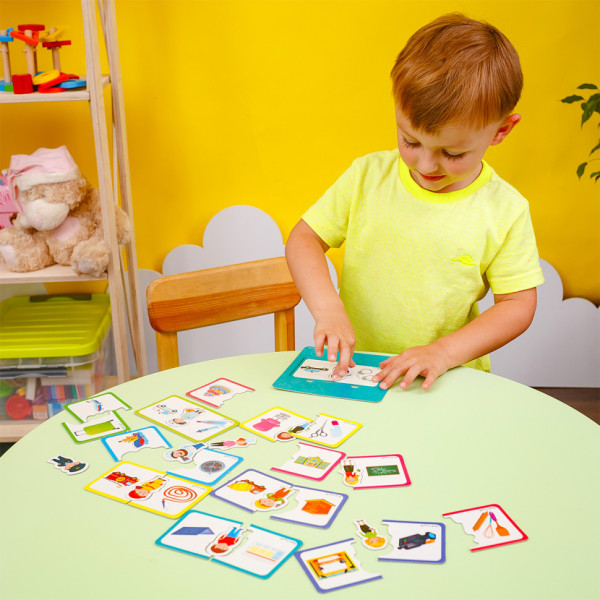 Настільна гра на асоціації "У світі професій" Vladi Toys VT1804-44 (укр)
