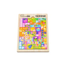 Развивающая деревянная игрушка "Тетрис Сладости" Puz-22923