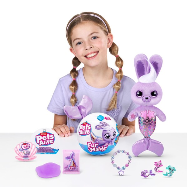 Интерактивный игровой набор серии "Furmaids" Кролик Старлет Pets & Robo Alive 9555B
