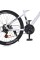 Велосипед SKD75 MTB 2605-2, 26 дюймів, сталева рама 16 Sunrun 24SP білий