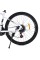 Велосипед SKD75 MTB 2605-2, 26 дюймів, сталева рама 16 Sunrun 24SP білий