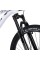 Велосипед SKD75 MTB 2605-2, 26 дюймів, сталева рама 16 Sunrun 24SP білий
