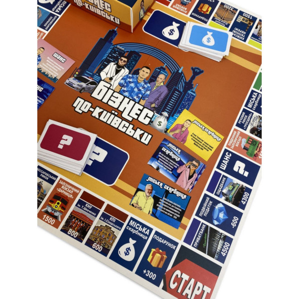 Настільна гра "Монополія Бізнес по-Київськи" PLR-0028