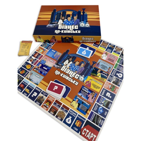 Настольная игра "Монополия Бизнес по-Киевски" PLR-0028