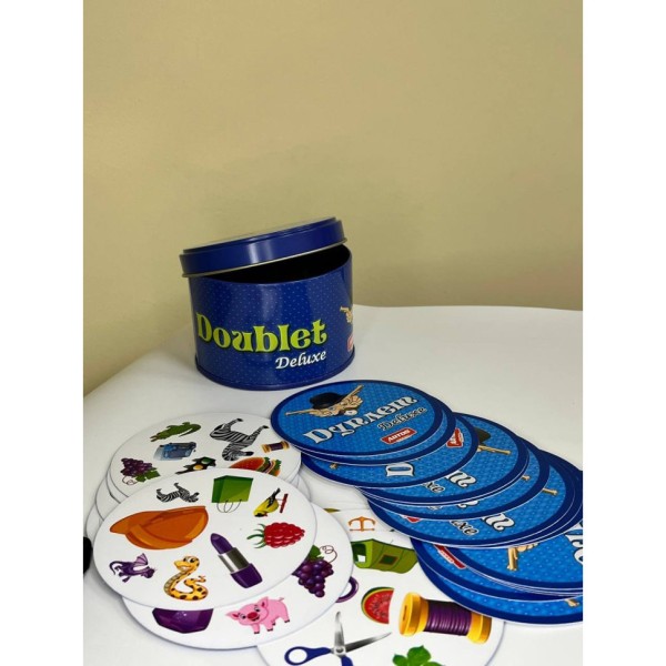 Настільна гра "Дуплет Deluxe" 1038 в металевій коробці