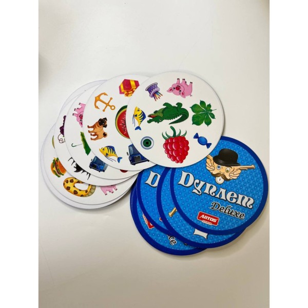 Настільна гра "Дуплет Deluxe" 1038 в металевій коробці