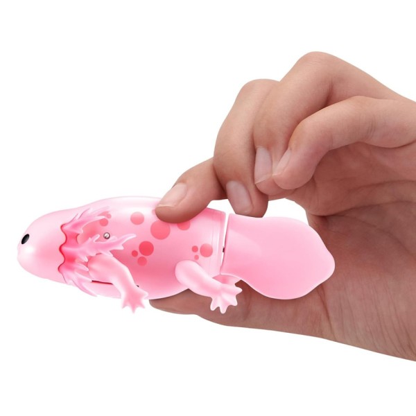 Интерактивная игрушка Аксолотль Pets & Robo Alive 9556A, розовый