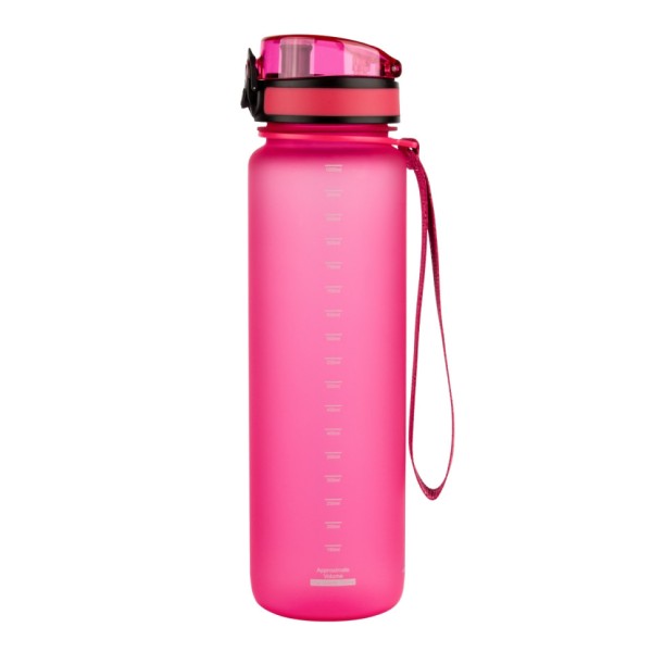 Пляшка для води UZSPACE 3038(Pink) 1000 мл, рожева