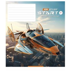 Тетрадь ученическая "Let's start" 018-3411L-1 в линию, 18 листов