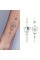 Набор детских временных тату "Черные мини №2" black-tattoo-mini-set-2-3, 30 штук по 9,5*5,5 см