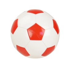 Мяч футбольный Bambi CE-102602 PVC диаметр 21,3 см  Красный