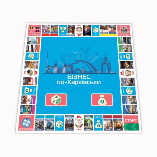 Настільна гра "Монополія Бізнес по-Харківськи" PLR-0027