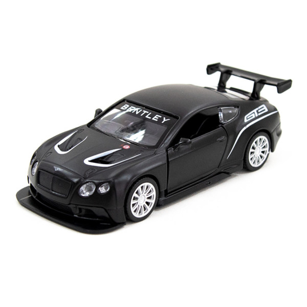 Детская автомодель BENTLEY CONTINENTAL GT3 TechnoDrive 250259 матовый черный
