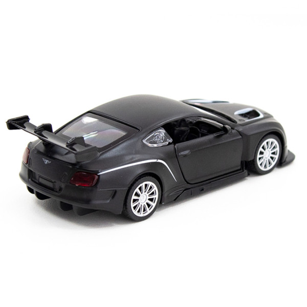 Детская автомодель BENTLEY CONTINENTAL GT3 TechnoDrive 250259 матовый черный