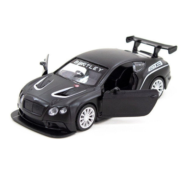 Детская автомодель BENTLEY CONTINENTAL GT3 TechnoDrive 250259 матовый черный