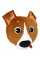 Подушка декоративна пес Патрон FWPATRONPI22WTBN2, 34 см