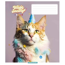 Тетрадь общая "Wilder society" 036-3274L-4 в линию, 36 листов