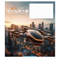Тетрадь ученическая "Let's start" 018-3411L-3 в линию, 18 листов