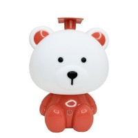 Ночник детский "Медведь" MGZ-1406(Coral) сетевой, питание от USB