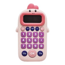 Калькулятор розвиваючий 99-7(Pink) зі звуком, англійська озвучка