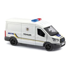 Автомодель "FORD TRANSIT VAN ПОЛІЦІЯ" TechnoDrive 250343U, 1:32