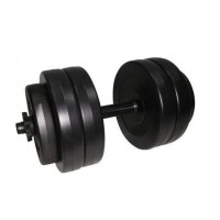 Гантель наборная композитная в пластиковой оболочке Rock pro 13 кг NE-PL-G-013