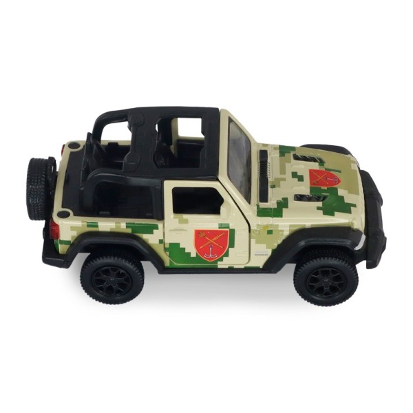 Автомодель серии "Шевроны Героев" Jeep Wrangler Rubicon "Юг" TechnoDrive 250398UM