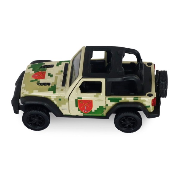 Автомодель серии "Шевроны Героев" Jeep Wrangler Rubicon "Юг" TechnoDrive 250398UM