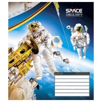 Тетрадь ученическая "Space singularity" 012-3384L-5 в линию, 12 листов