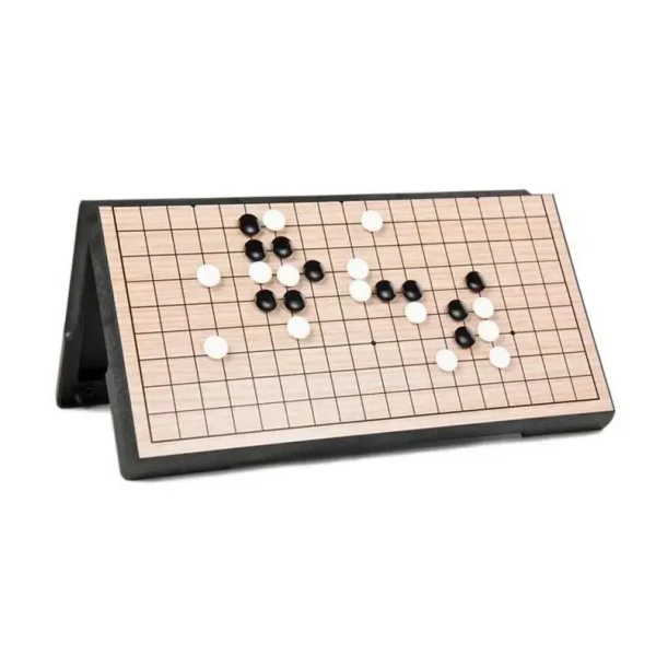 Настільна гра "Go Game" 3215GG 2 кольори фішок, ігрова дошка 32х32 см