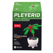 Дитячий конструктор "Квіти у горщику" Potted Plants SLUBAN M38-B1075E