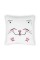 Подушка декоративна Котик FWPPILLOWCAT22WT0, 12 см
