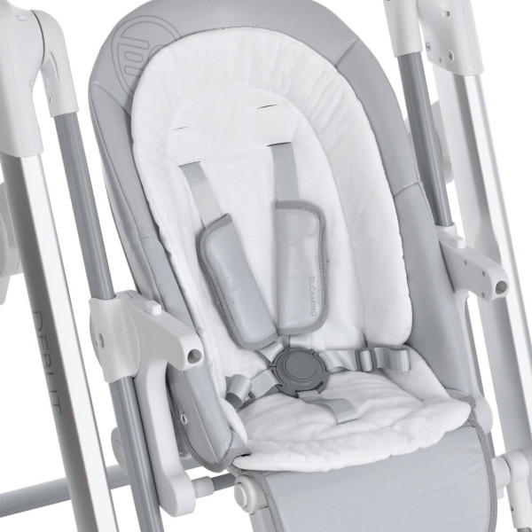Стульчик для кормления DEBUT ME 1102 Gentle Gray, до 15 кг