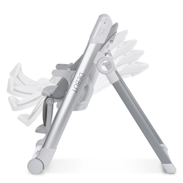 Стульчик для кормления DEBUT ME 1102 Gentle Gray, до 15 кг